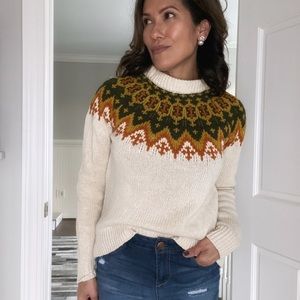 Fair Isle sweater